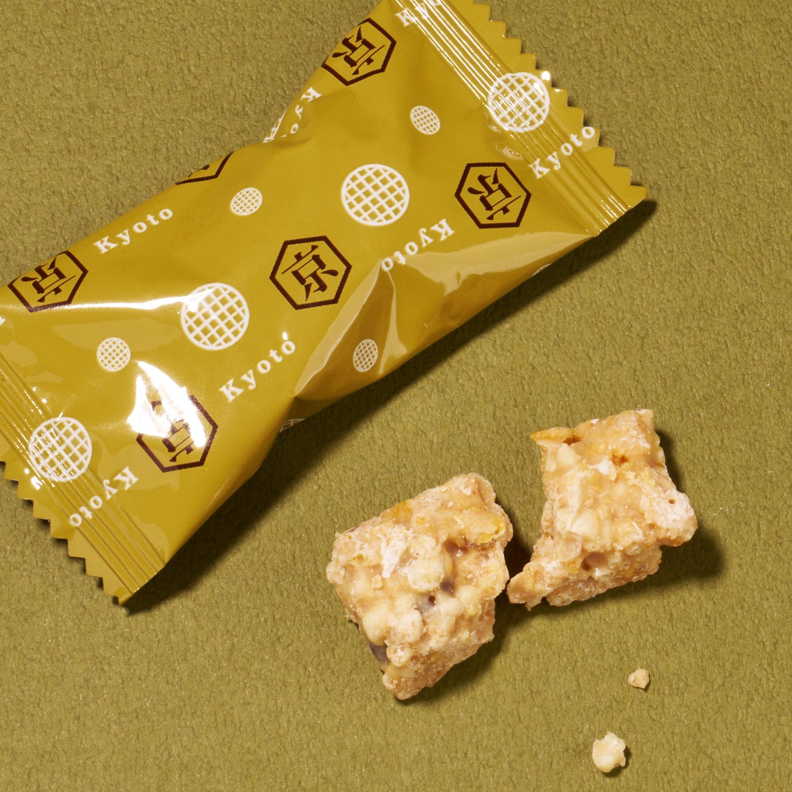 A small package of food, perfect for sampling authentic Japanese snacks, just like those in the Bokksu Snack Box: Seasons of Japan.